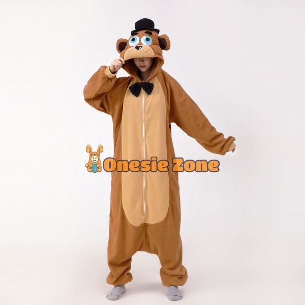 Freddy Bear Kigurumi Halloween Animal Onesies - Image 4