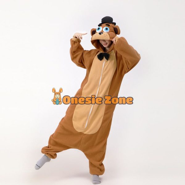 Freddy Bear Kigurumi Halloween Animal Onesies - Image 3