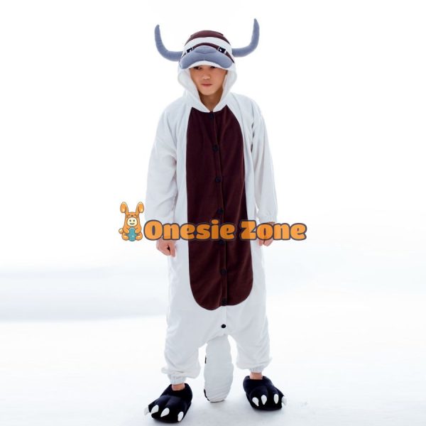 Appa Kigurumi Avatar Flying Bison Animal Onesies - Image 4