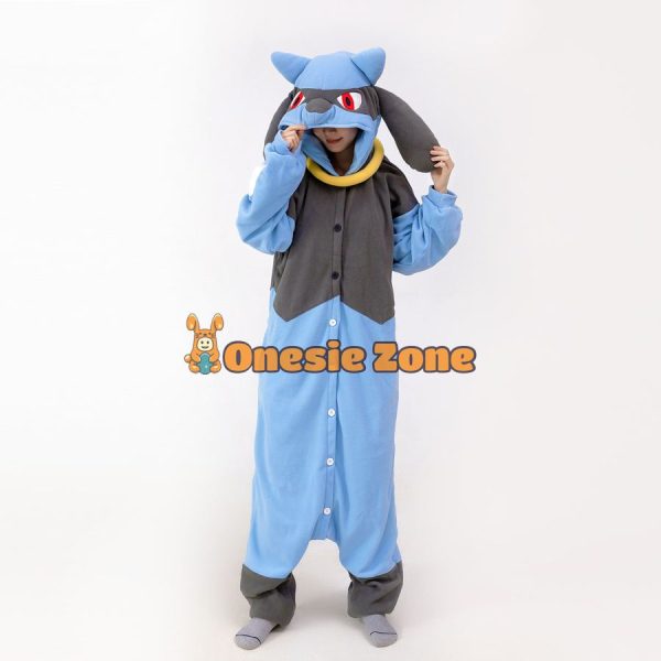 Aura Pup Kigurumi Pocket Monster Animal Onesies - Image 2