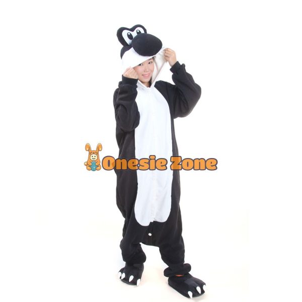 Black Yoshy Dino Kigurumi Family Outfits Onesies - Image 3