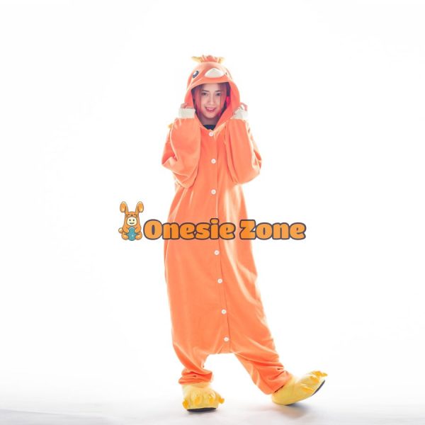 Blaze Chick Kigurumi Pocket Monsters Animal Onesies - Image 2