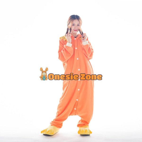 Blaze Chick Kigurumi Pocket Monsters Animal Onesies - Image 4