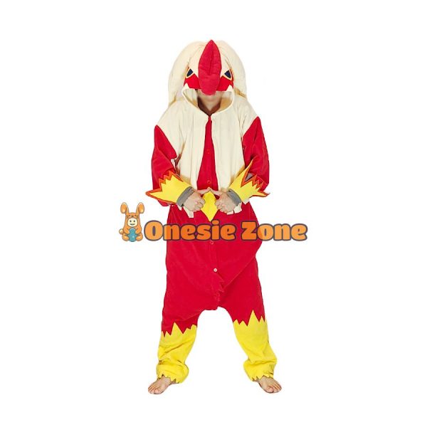 Blaziken Kigurumi Pocket Monsters Animal Onesies - Image 2