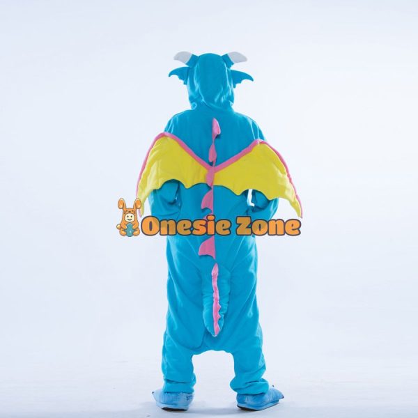 Blue Dragon Kigurumi Couple Fashion Halloween Onesies - Image 5