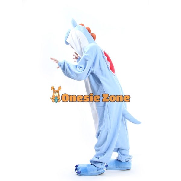 Blue Yoshy Dino Kigurumi Family Outfits Onesies - Image 3