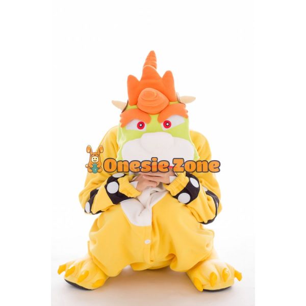 Bowser Kigurumi Halloween Outfit Dragon Onesies - Image 7