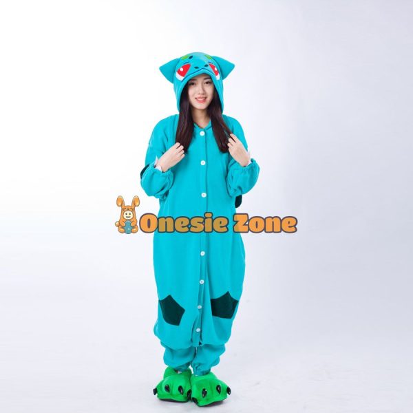 Bulba Kigurumi Pocket Monsters Animal Onesies - Image 3