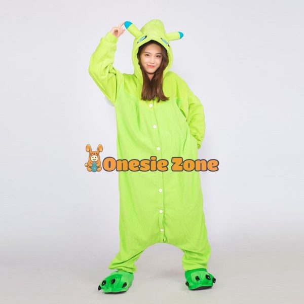 Celebi Kigurumi Pocket Monsters Animal Onesies - Image 2