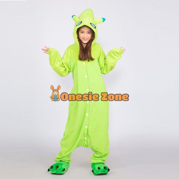 Celebi Kigurumi Pocket Monsters Animal Onesies - Image 3