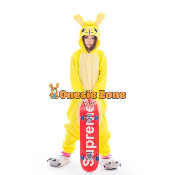 Cuddles Bunny Kigurumi Couple Outfit Styles Pajamas