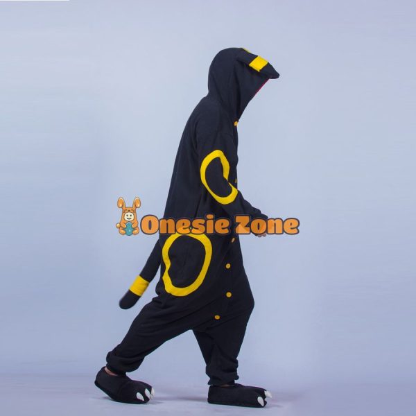 Custom Moonlight Shadow Fox Eievvee Kigurumi Pocket Monsters Onesies - Image 3