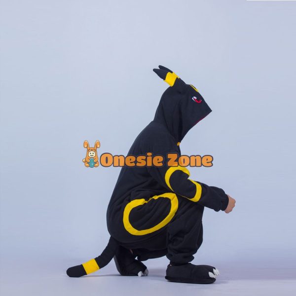 Custom Moonlight Shadow Fox Eievvee Kigurumi Pocket Monsters Onesies - Image 2