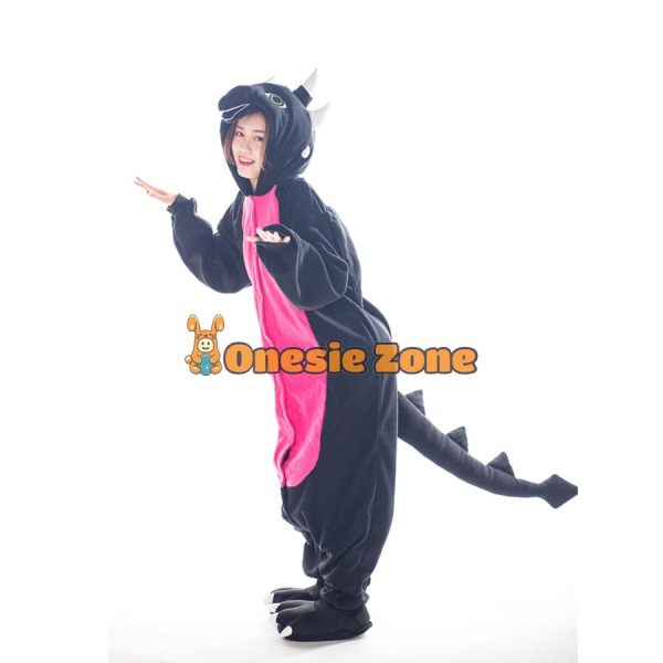 Cynder The Dragon Kigurumi Game Character Cosplay Costumes - Image 2