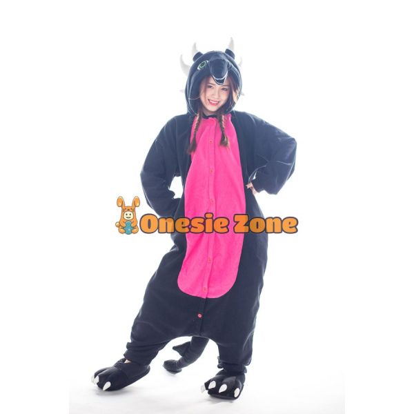 Cynder The Dragon Kigurumi Game Character Cosplay Costumes - Image 3