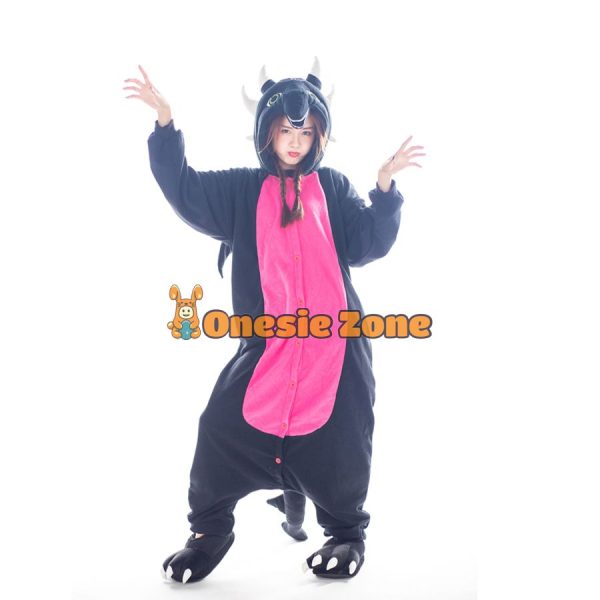 Cynder The Dragon Kigurumi Game Character Cosplay Costumes - Image 4