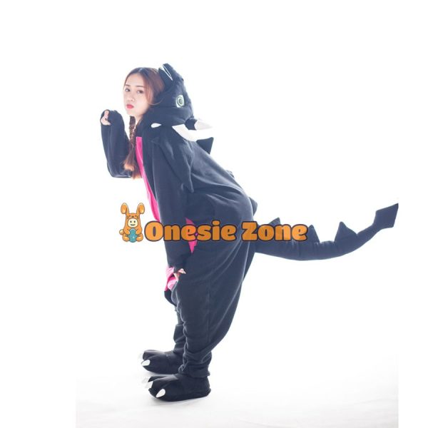 Cynder The Dragon Kigurumi Game Character Cosplay Costumes