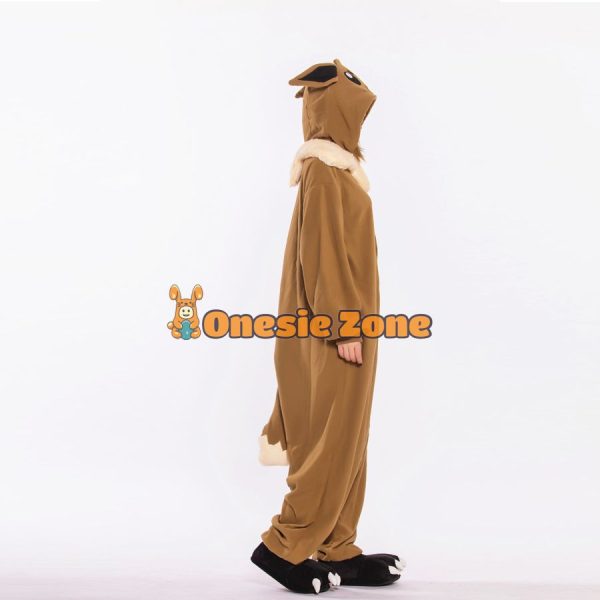 Eievvee Kigurumi Pocket Monsters Animal Onesies - Image 4