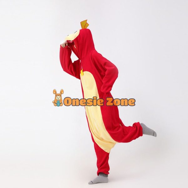 Fire Crocodile Fueco Kigurumi Pocket Monsters Animal Onesies - Image 3