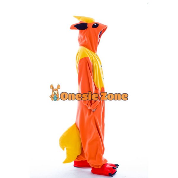 Fire Fox Eievvee Kigurumi Pocket Monsters Animal Onesies