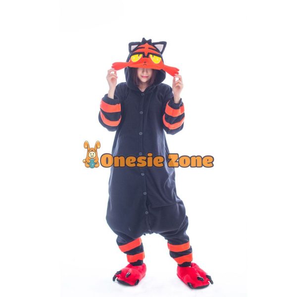 Fire Kitten Kigurumi Pocket Monsters Animal Onesies