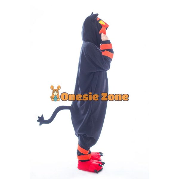 Fire Kitten Kigurumi Pocket Monsters Animal Onesies - Image 6