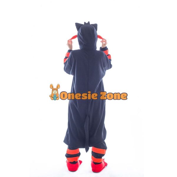 Fire Kitten Kigurumi Pocket Monsters Animal Onesies - Image 5