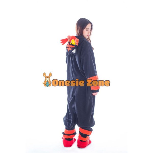 Fire Kitten Kigurumi Pocket Monsters Animal Onesies - Image 2