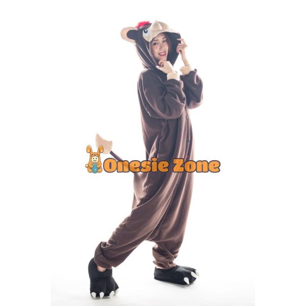 Fire Lion Cub Kigurumi Pocket Monsters Animal Onesies - Image 3