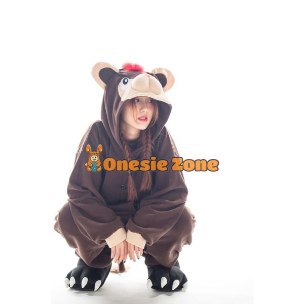 Fire Lion Cub Kigurumi Pocket Monsters Animal Onesies - Image 2