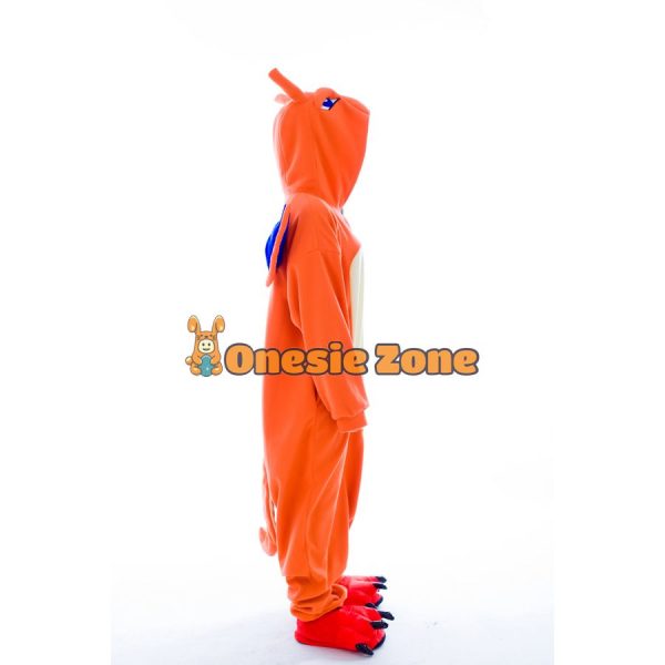 Flame Lizard Kigurumi Pocket Monsters Animal Onesies - Image 3