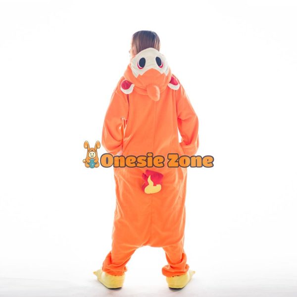 Flame Monkey Kigurumi Pocket Monsters Animal Onesies - Image 5