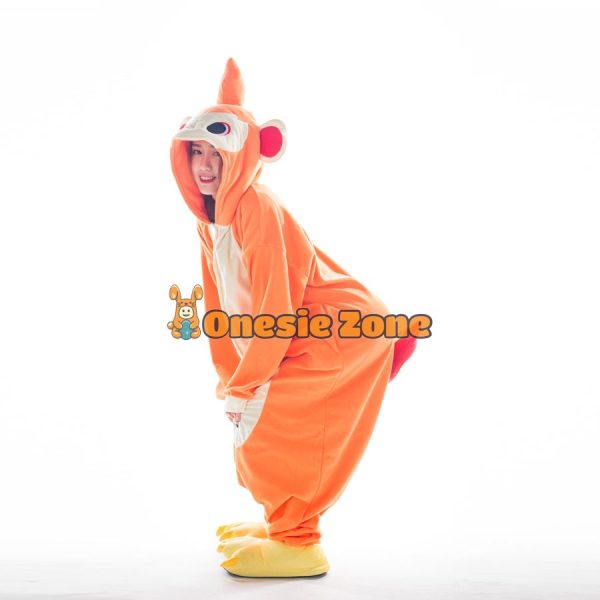 Flame Monkey Kigurumi Pocket Monsters Animal Onesies - Image 2