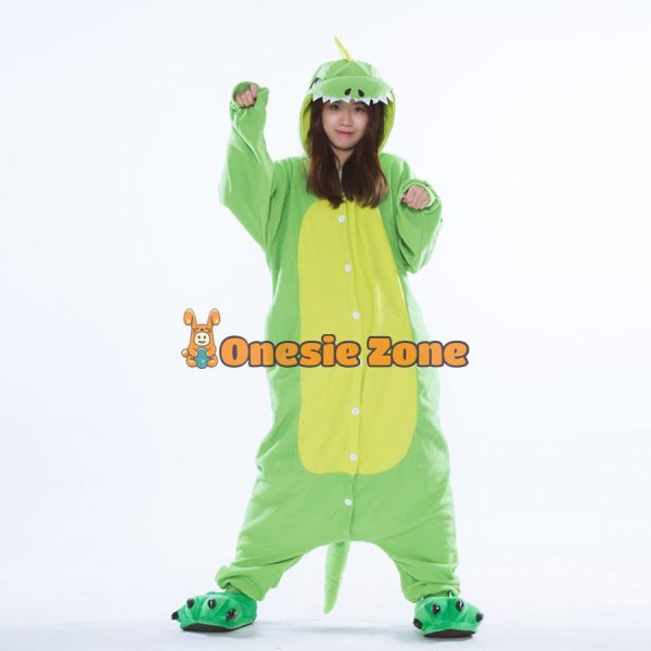 Green Dragon Kigurumi Family Outfits Styles Onesies - Image 2