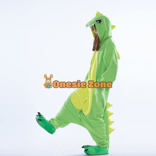 Green Dragon Kigurumi Family Outfits Styles Onesies - Image 3