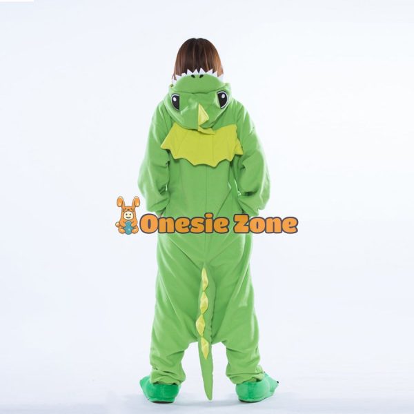 Green Dragon Kigurumi Family Outfits Styles Onesies - Image 5