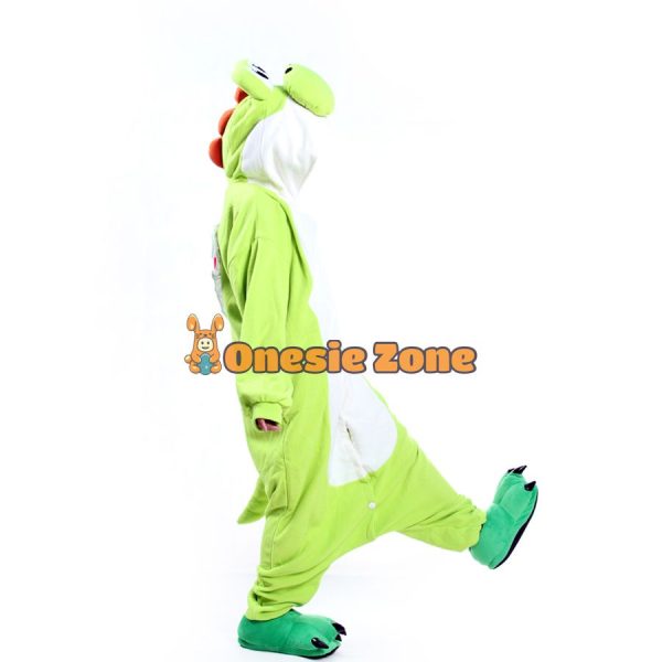 Green Yoshy Dino Kigurumi Family Outfits Onesies - Image 2