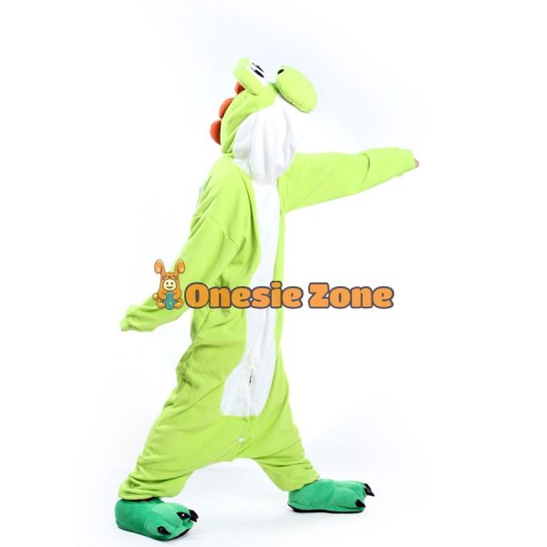 Green Yoshy Dino Kigurumi Family Outfits Onesies - Image 3