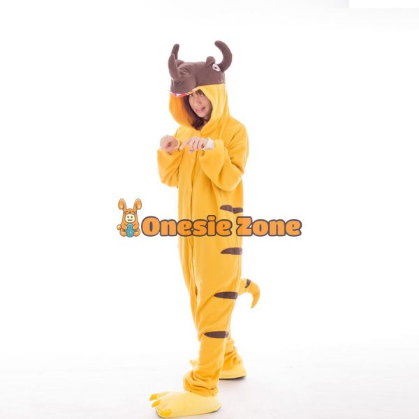 Greymon Monster Kigurumi Anime Outfits Onesies - Image 5