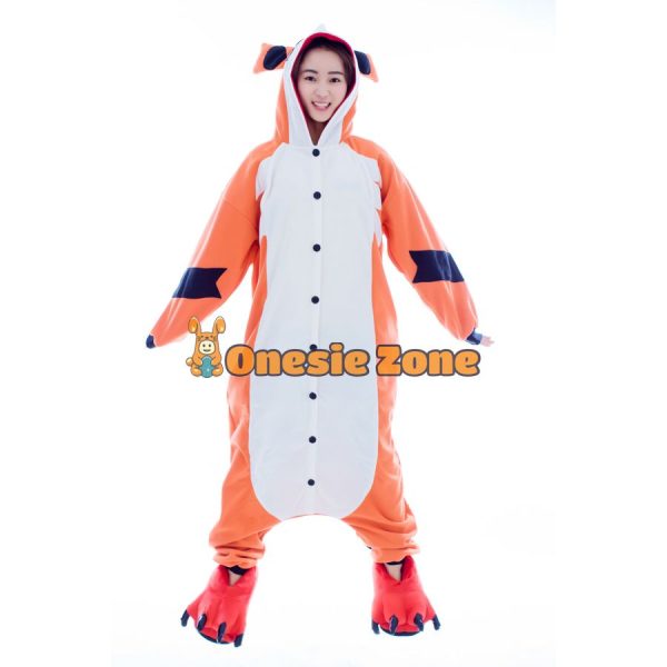 Growlithe Kigurumi Pocket Monsters Animal Onesies - Image 5