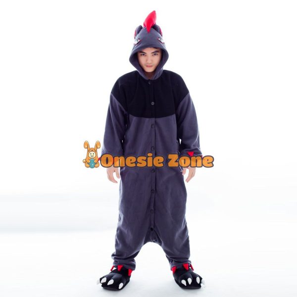 Illusionist Shadowfox Kigurumi Pocket Monsters Animal Onesies - Image 5