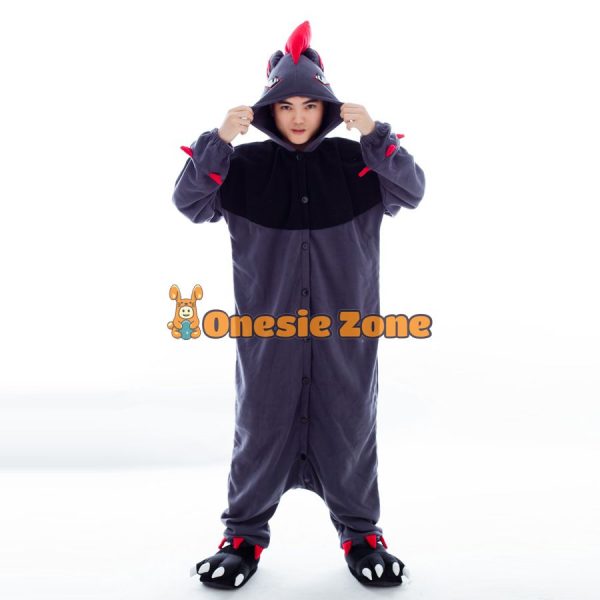 Illusionist Shadowfox Kigurumi Pocket Monsters Animal Onesies