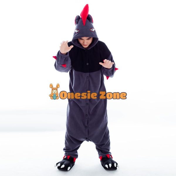 Illusionist Shadowfox Kigurumi Pocket Monsters Animal Onesies - Image 2