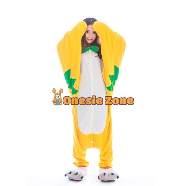 Leafy Owl Kigurumi Pocket Monsters Animal Onesies - Image 4