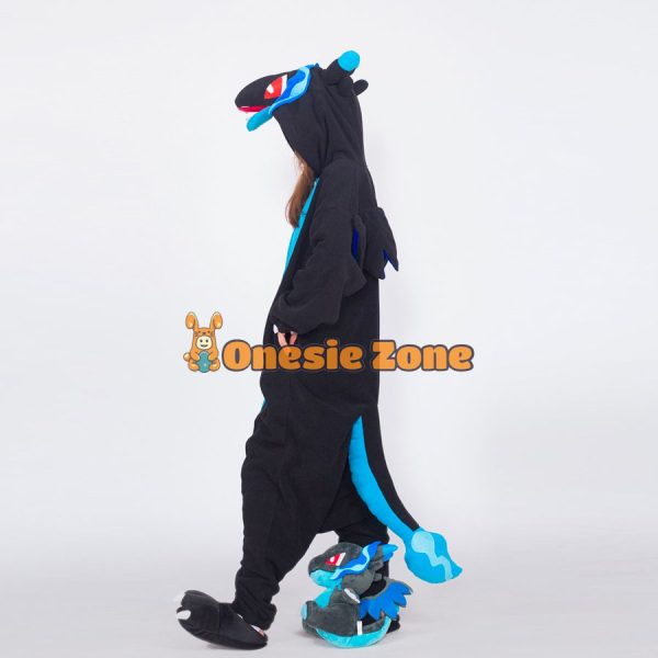 Mega Flame Lizard Kigurumi Pocket Monsters Animal Onesies