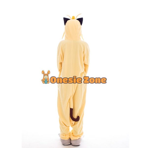 Meowth Kigurumi Pocket Monsters Animal Onesies - Image 5