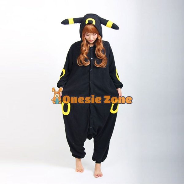 Moonlight Shadow Fox Eievvee Kigurumi Pocket Monsters Animal Onesies - Image 2