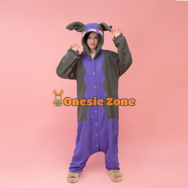 Morpeko Hangry Mode Kigurumi Pocket Monsters Animal Onesies - Image 3