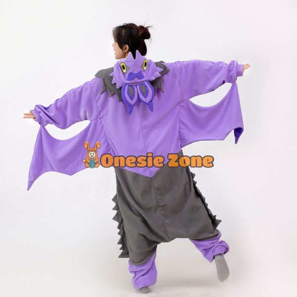 Noibat Kigurumi Pocket Monsters Animal Onesies - Image 5