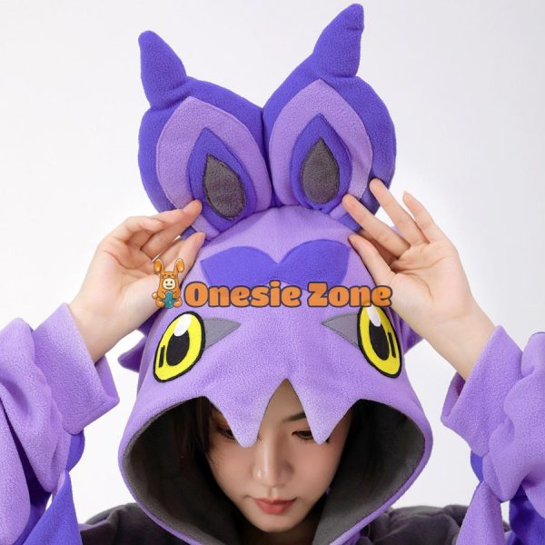 Noibat Kigurumi Pocket Monsters Animal Onesies - Image 6